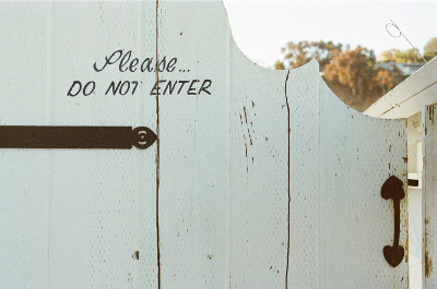 Gate - Do Not Enter